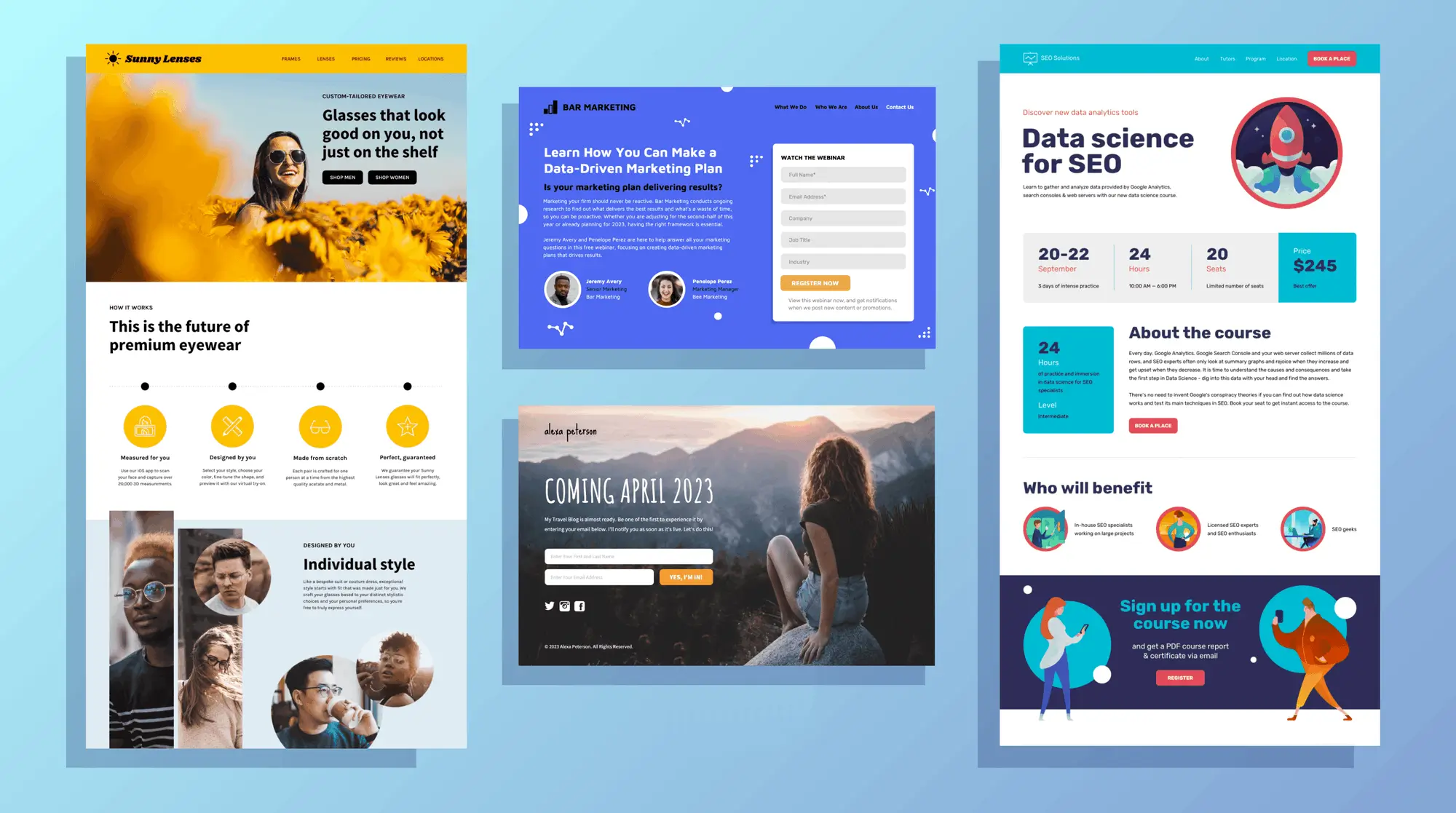 Thiết kế landing page bất động sản