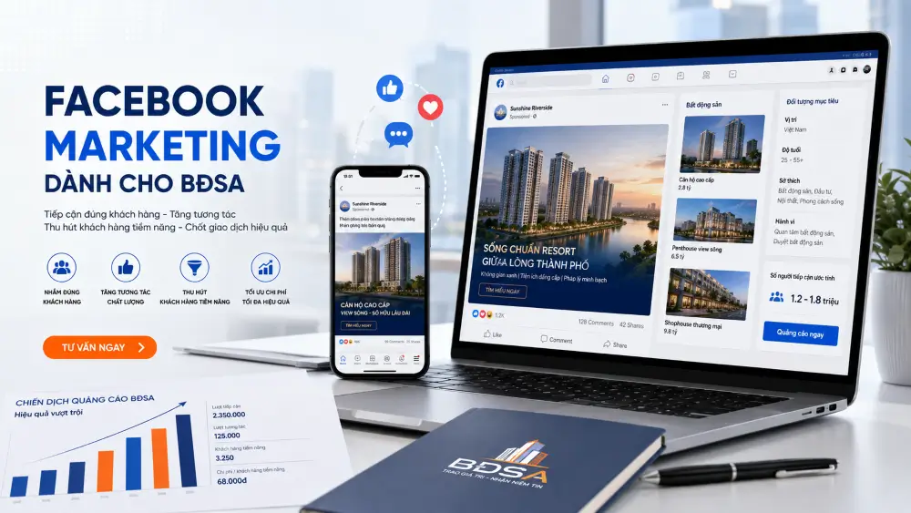 Quảng cáo Lead Ads bất động sản trên Facebook