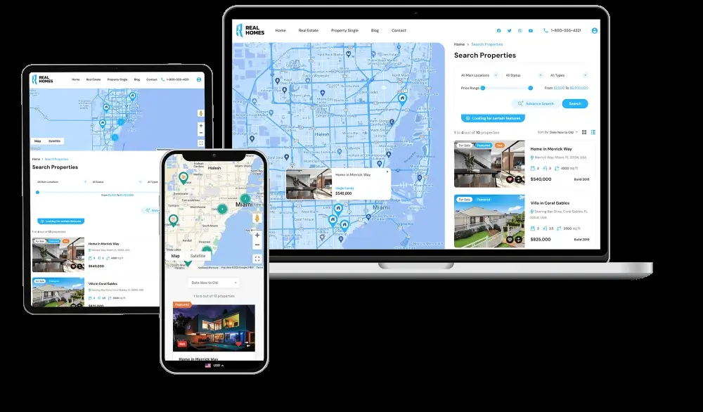 tìm kiếm khách mua bất động sản với Google maps