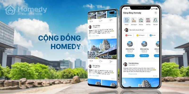 Đăng tin bất động sản trên homedy